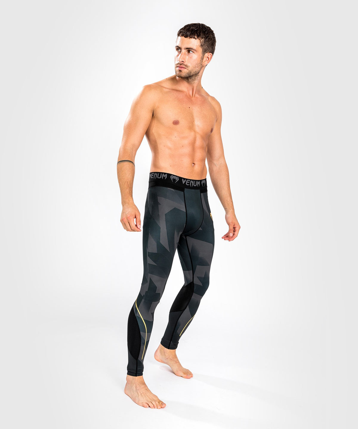 Venum Razor Kompressionshose - Schwarz/Gold