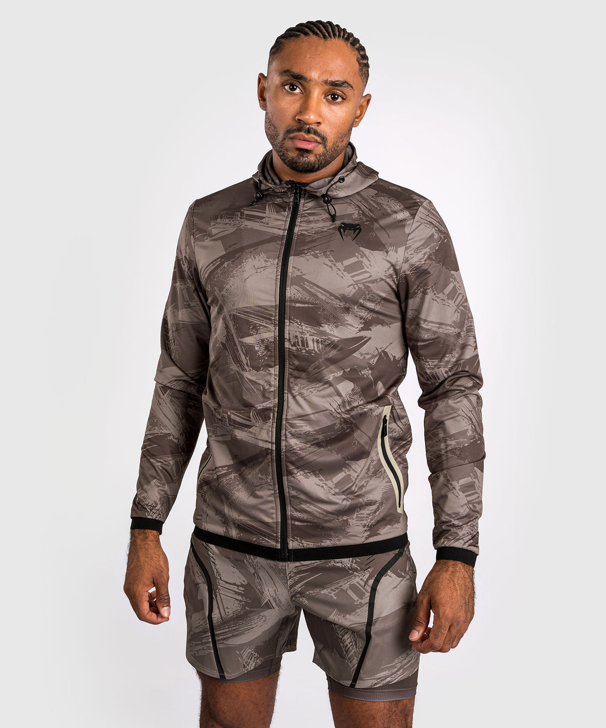Venum Electron 3.0 Felpa con cappuccio - Sabbia