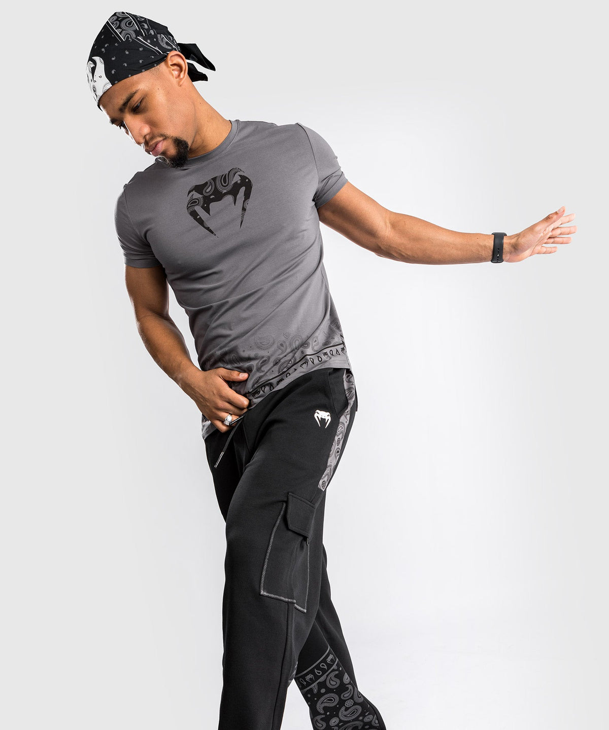 T-Shirt Venum Cali 34 Interference - Gris Foncé
