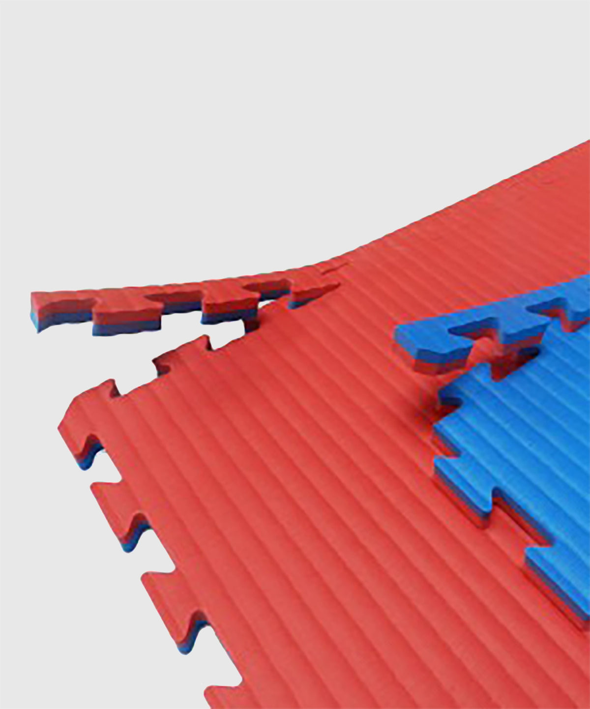 Tatami Puzzle 100x100x2cm (x10) - Rouge/Bleu