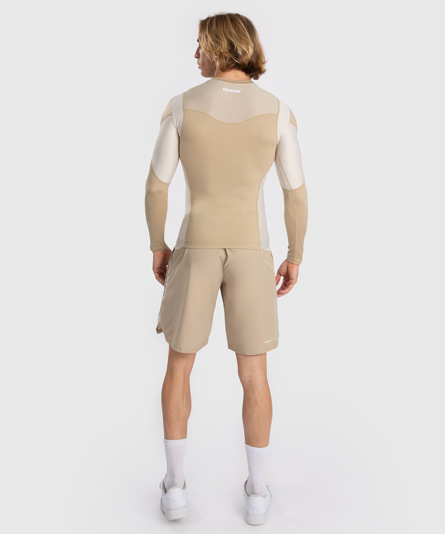 Venum Tempest Rashguard De Manga Larga para Hombre - Beige/Arena