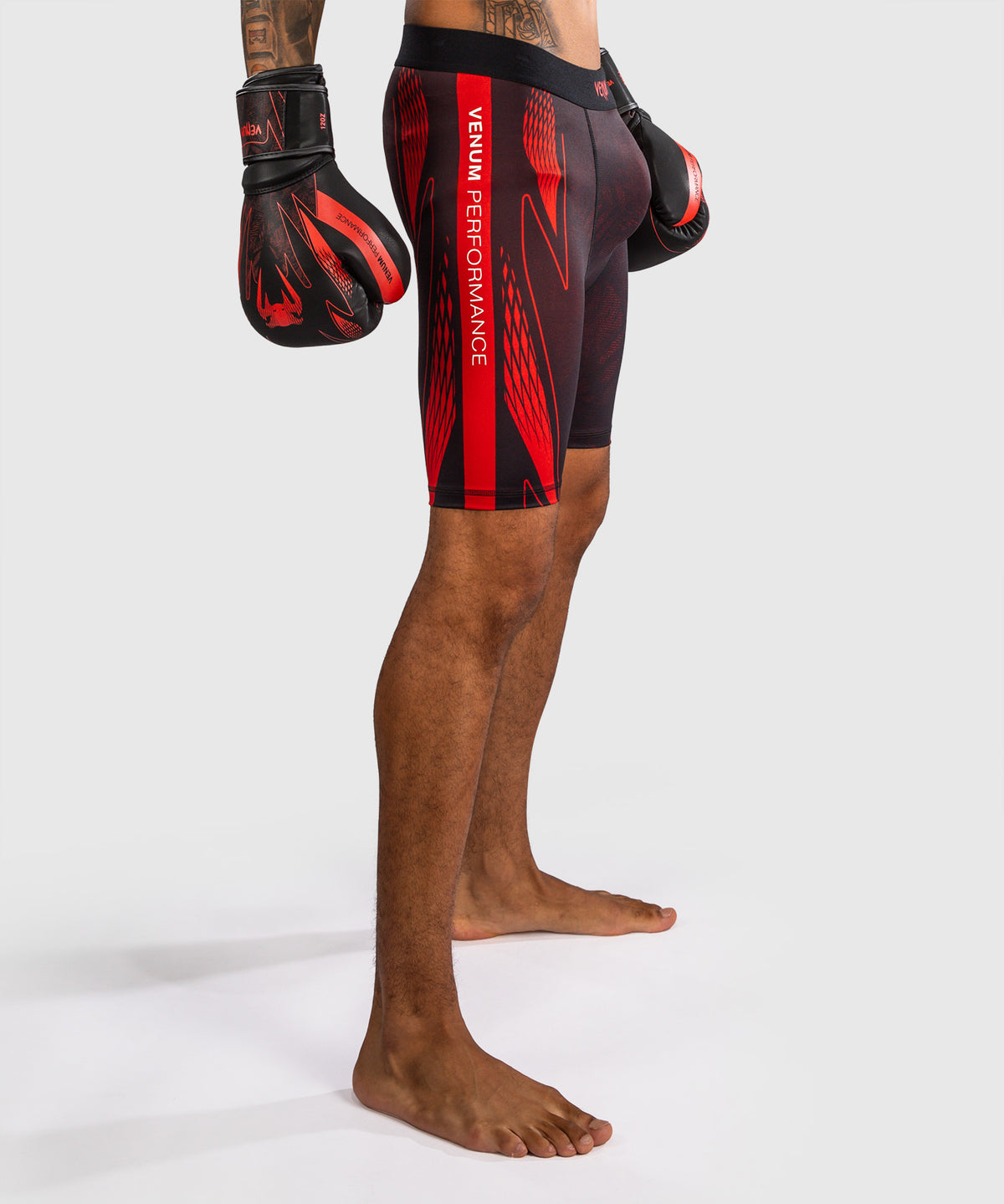 Venum Amazonia Reborn Pantalón corto de compresión - Negro/Rojo