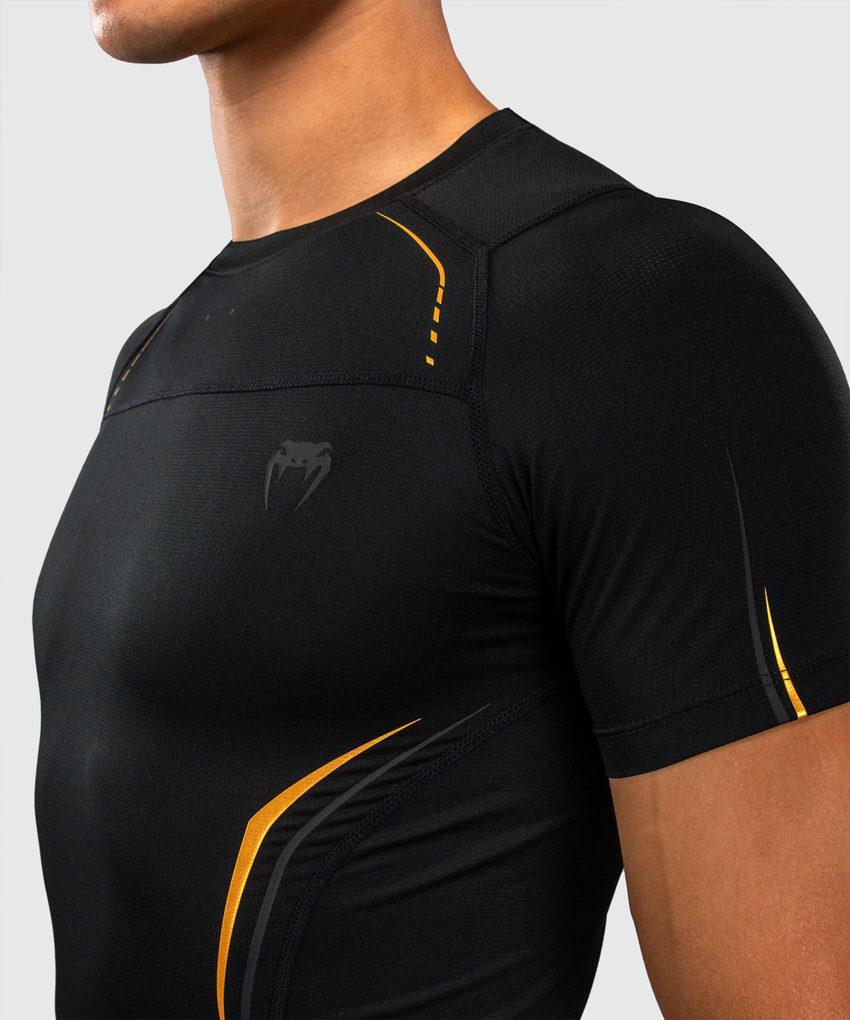 Rashguard à Manches Courtes Venum G-Core - Noir/Or