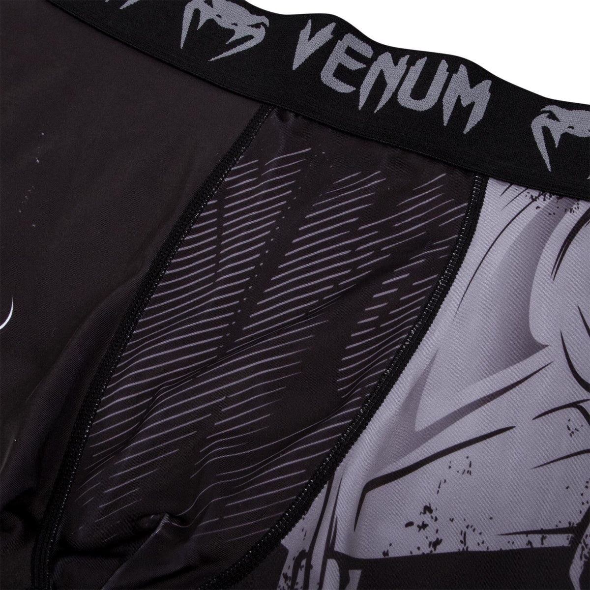 Venum Minotaurus Compression Tights - Black/White