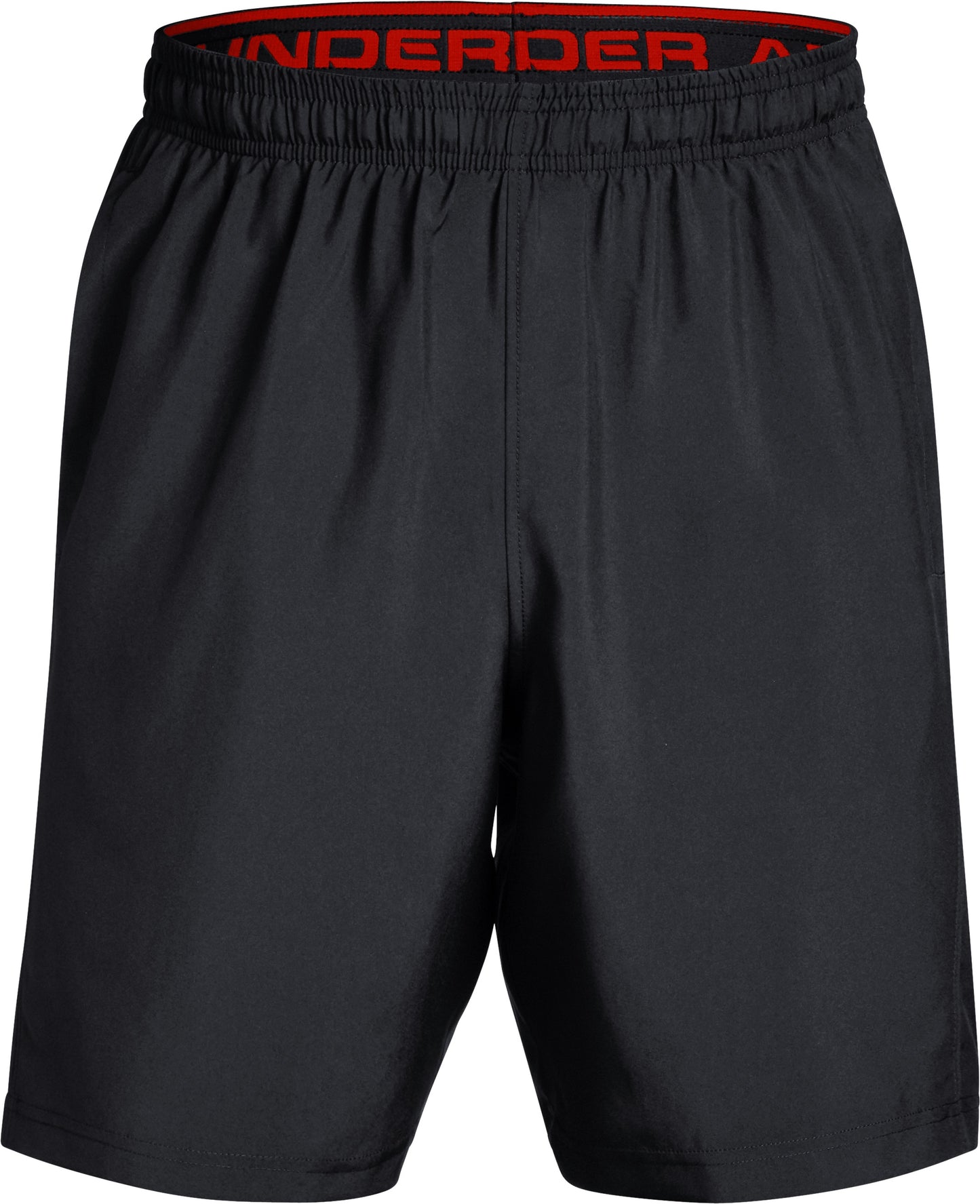Under Armour Woven Graphic Fightshorts – Schwarz/Rot
