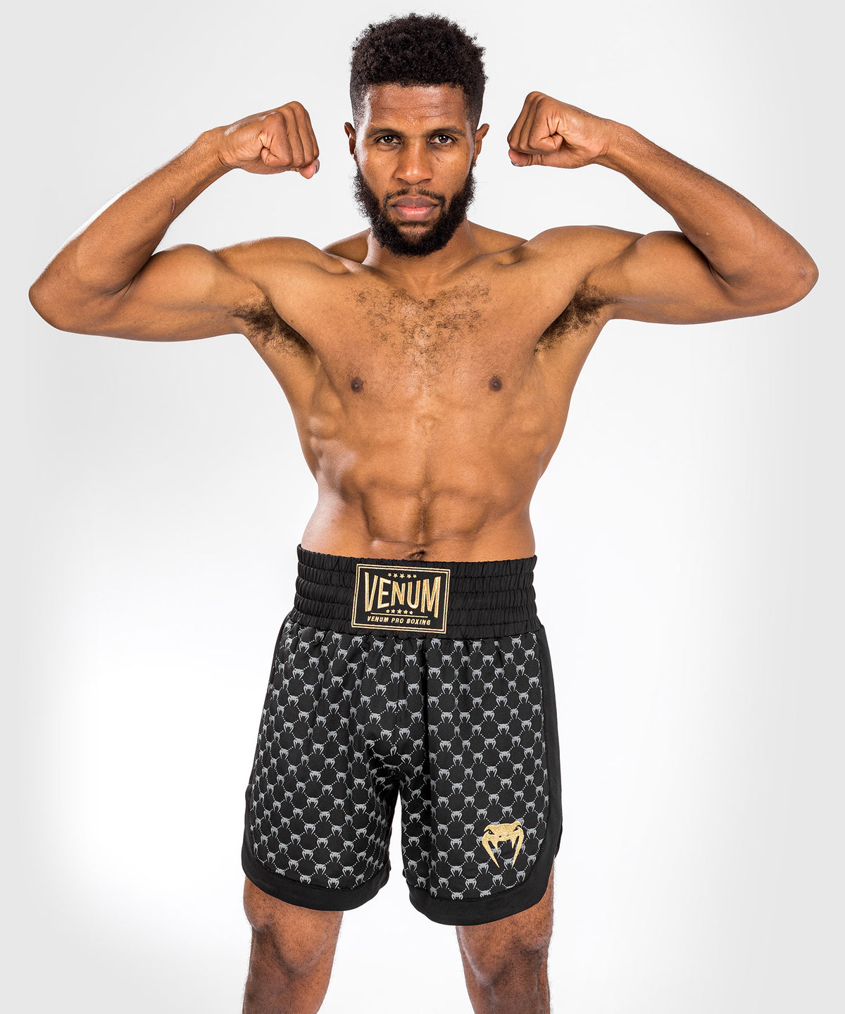 Short de Boxe Venum Monogram - Noir