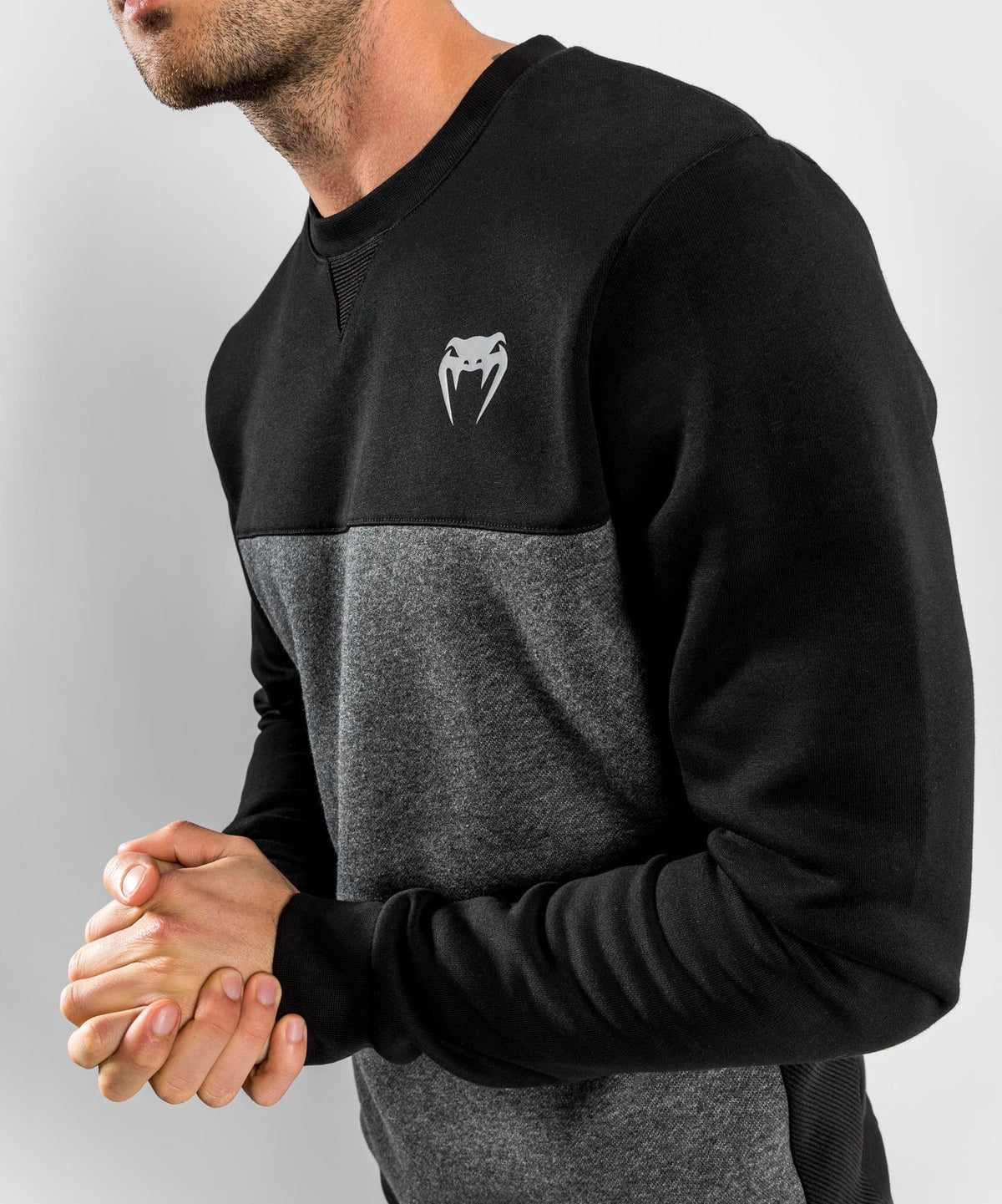 Sweatshirt Venum Rafter Light - Noir/Gris Chiné
