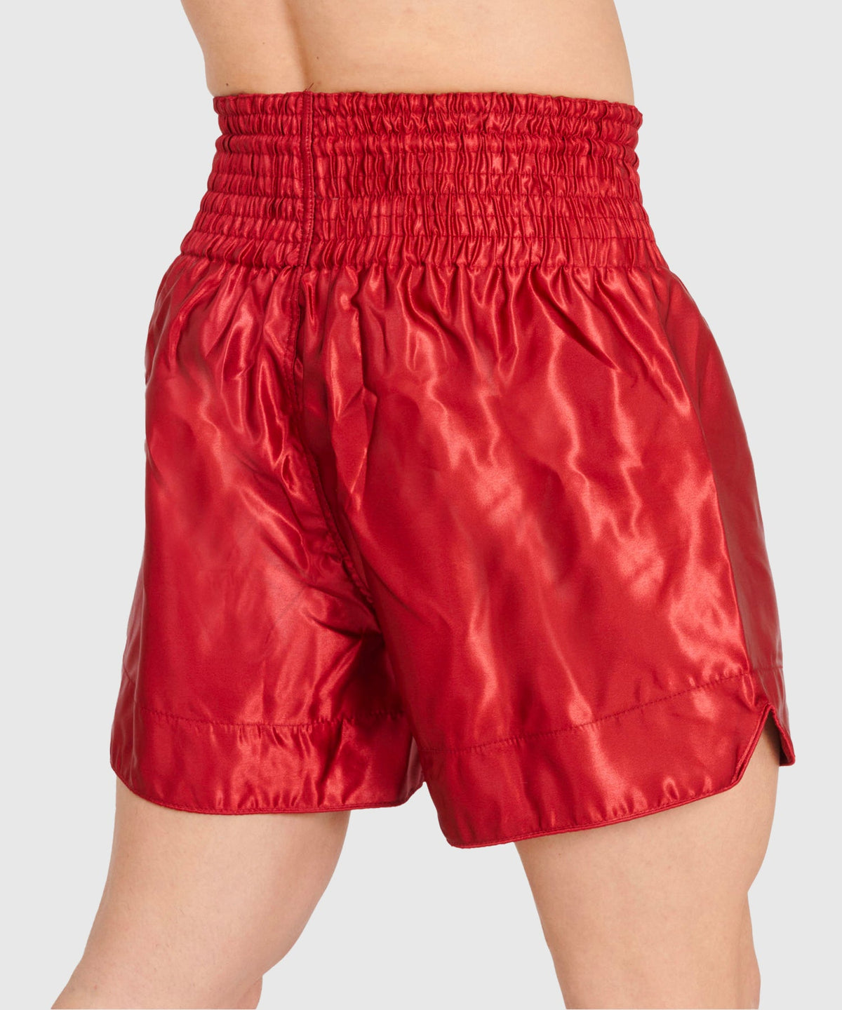 Leone Basic Muay Thai Shorts - Rot
