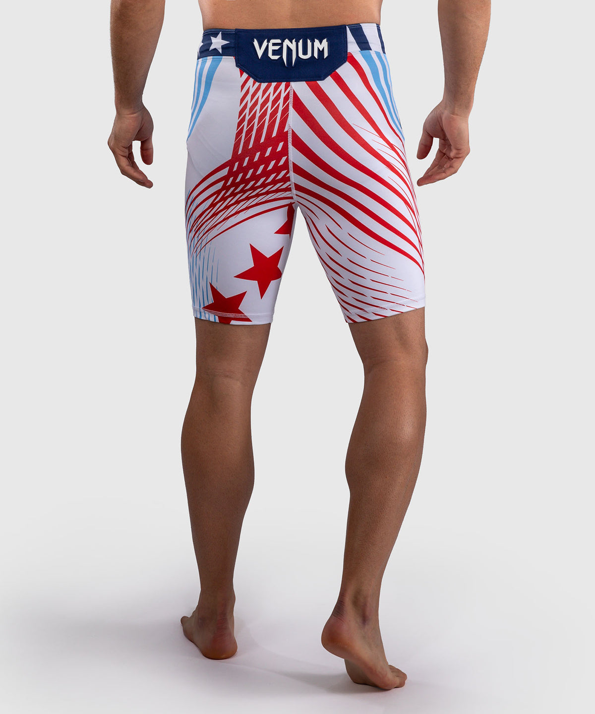 Official UFC Freedom 250 by Venum Authentic Fight Night Short Vale Tudo pour homme - Blanc
