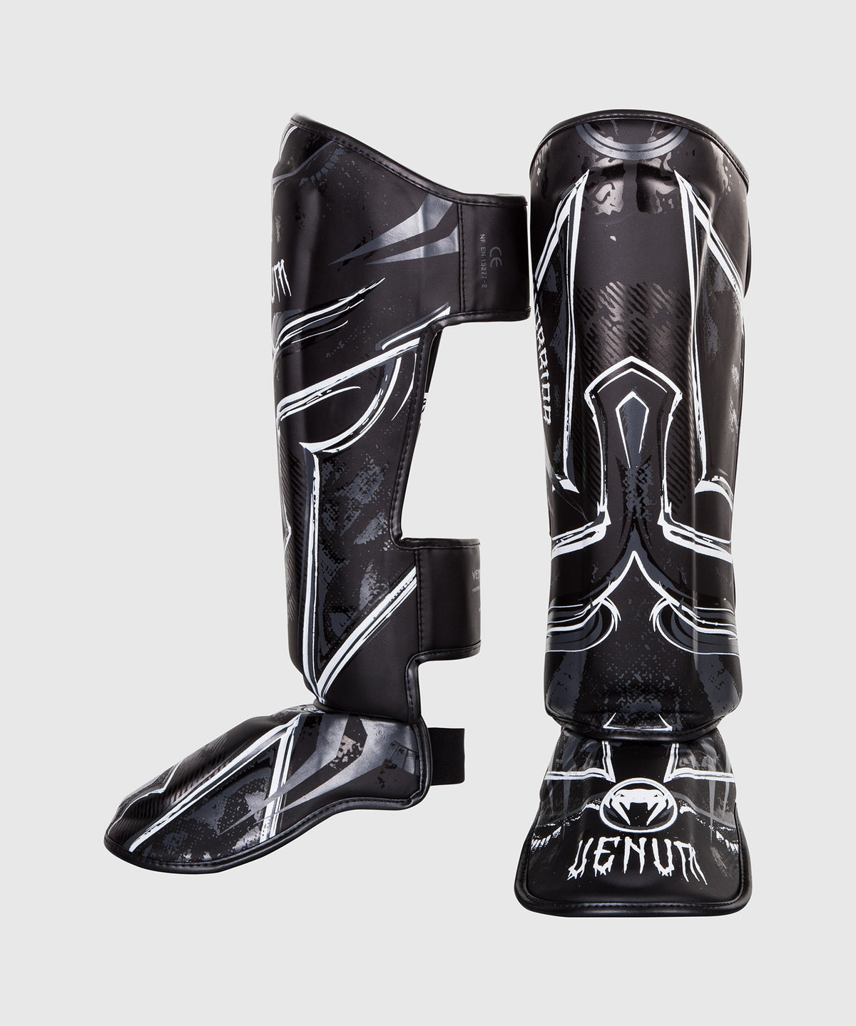 Venum Gladiator 3.0 Shin Guards - Black/White