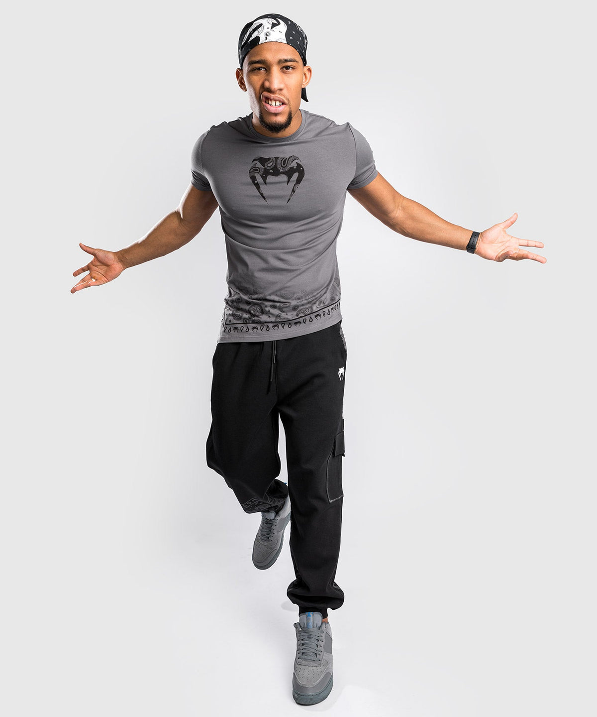 T-Shirt Venum Cali 34 Interference - Gris Foncé
