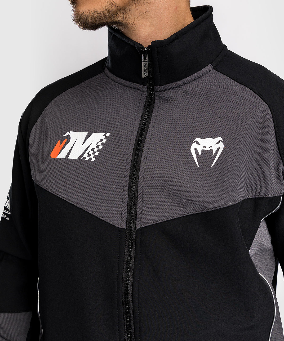Venum Motorsport Softshell-Jacke - Tiefschwarz