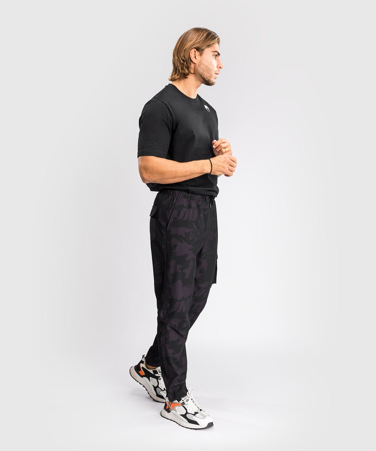 Venum Trooper Pantaloni da Jogging da Uomo - Nero/Porpora