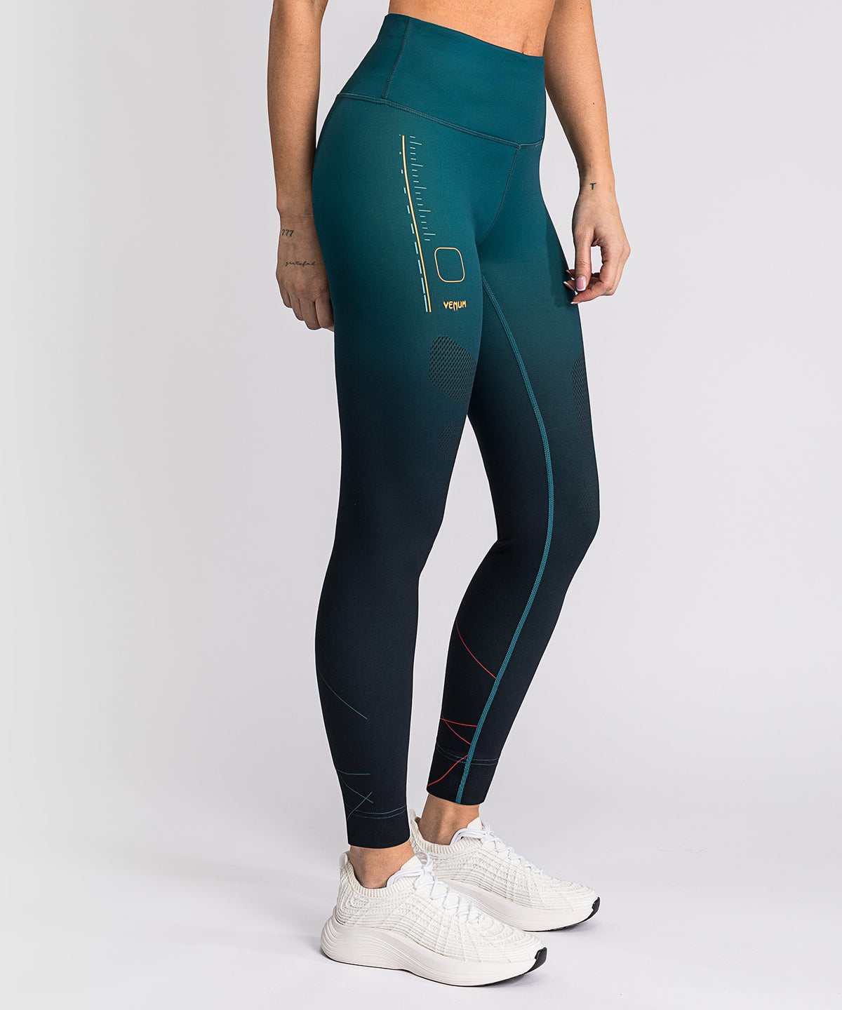 Venum Tactical XT Leggings - Negro/Verde bosque