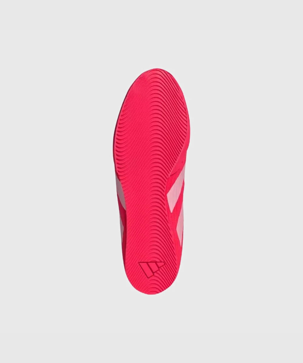 Adidas Box Hog 4 Boxschuhe - Rot/Weiß