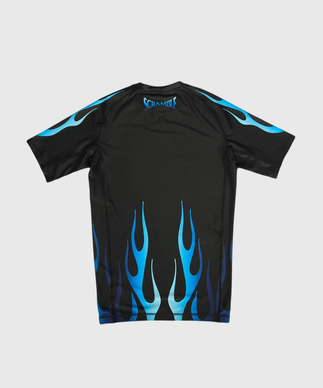 Scramble 1998 Ice Rashguard de Manga Corta - Negro/Azul