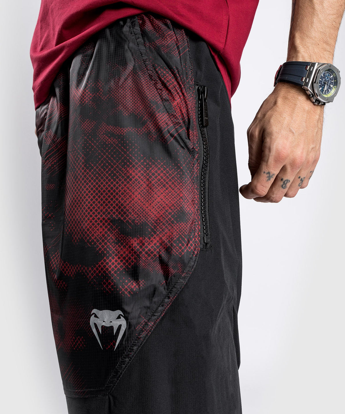 Venum Laser XT Jogginghose - Oversize - Schwarz/Rot