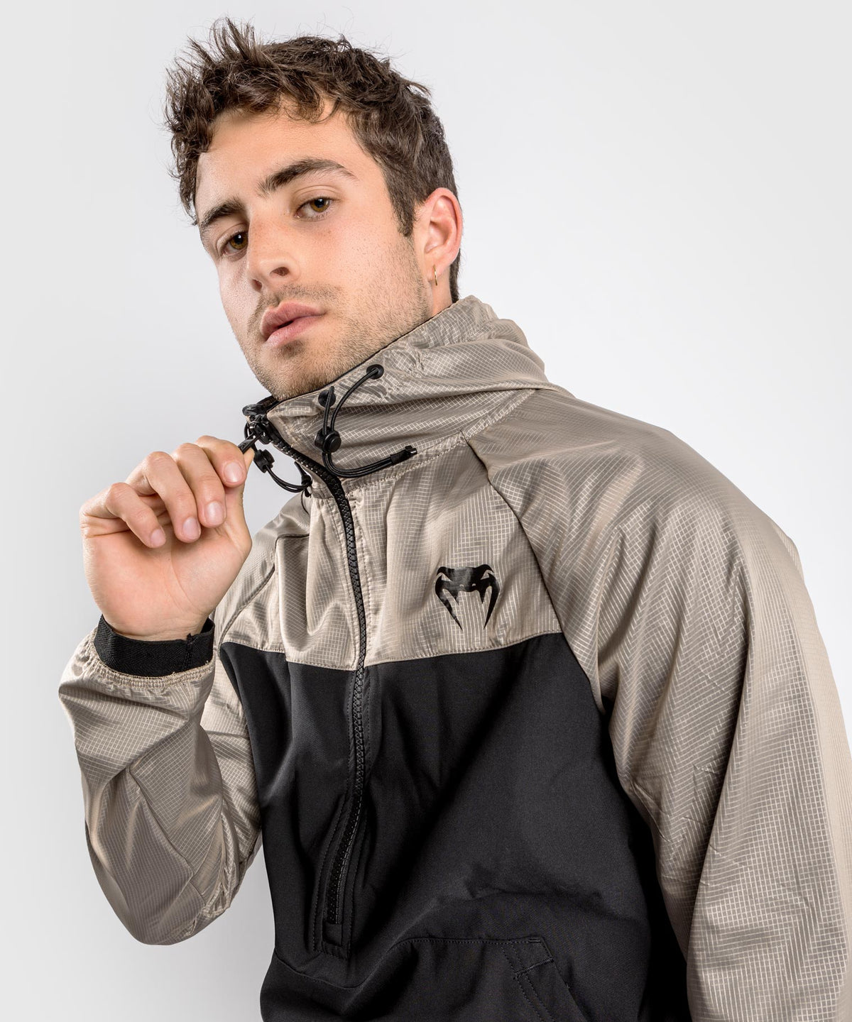 Venum Laser XT Hoodie – Black/Sand
