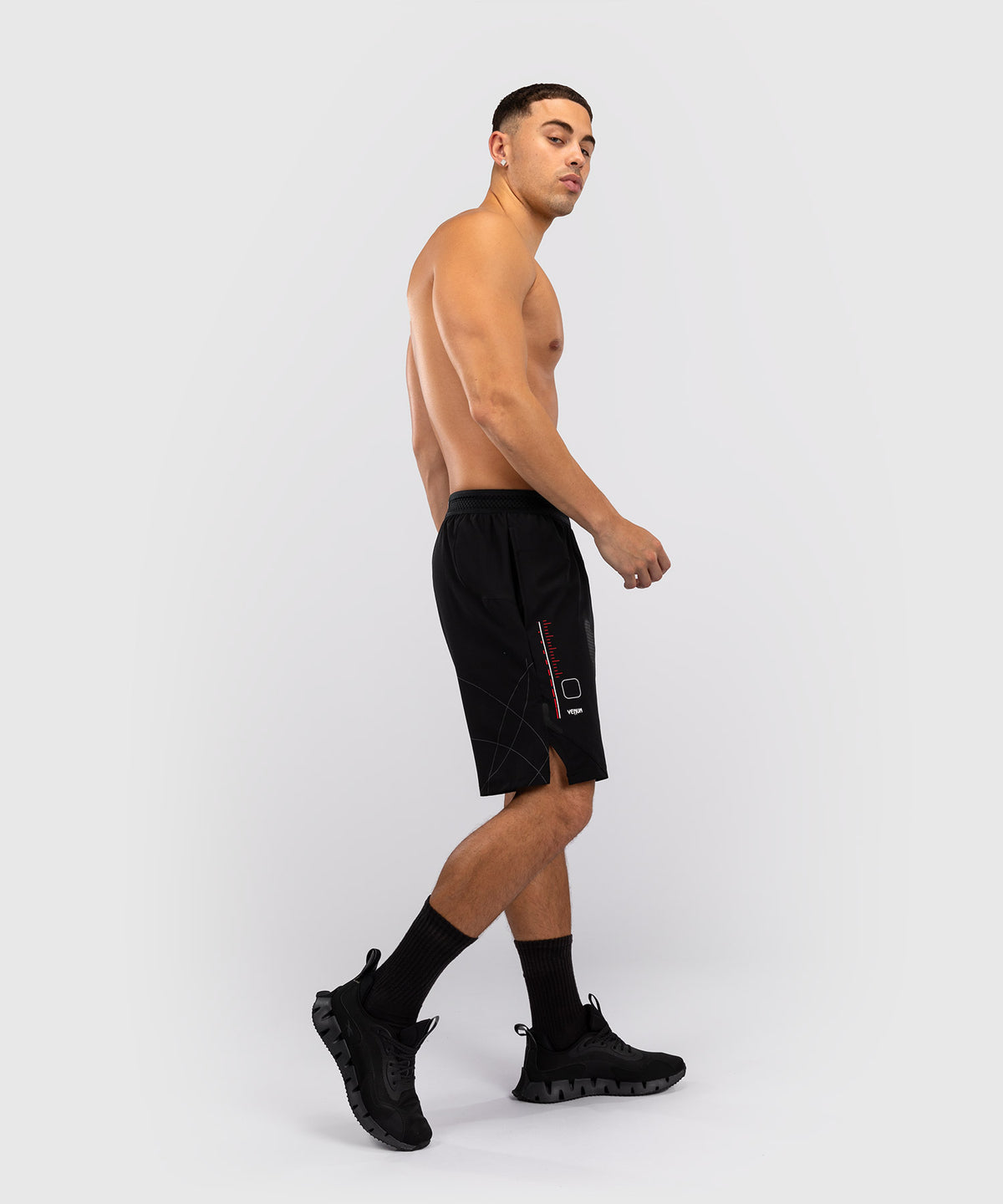 Venum Tactical XT Herren-Trainingsshorts - Schwarz/Feuerrot