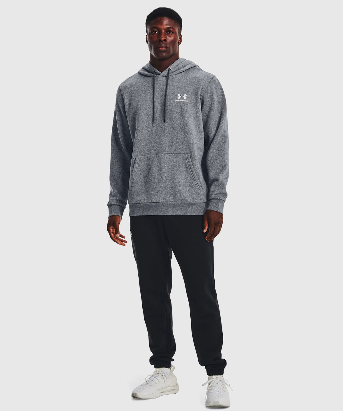 Sweat À Capuche Under Armour Ua Essential Fleece - Gris