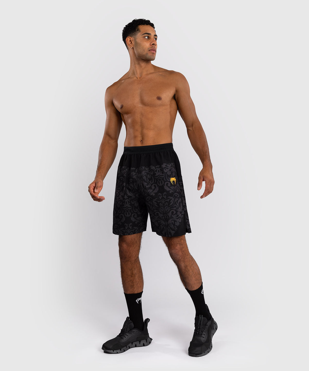 Short d'Entraînement Venum x Topuria Unmatched Edition - Noir/Doré