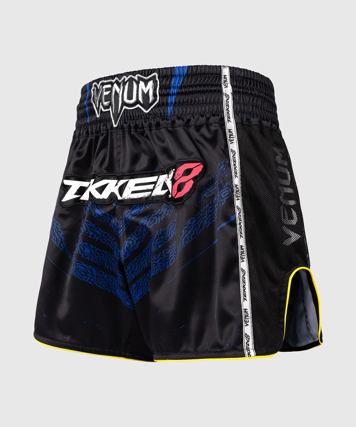 Venum x TEKKEN 8 Short de Muay Thai King - Negro/Amarillo