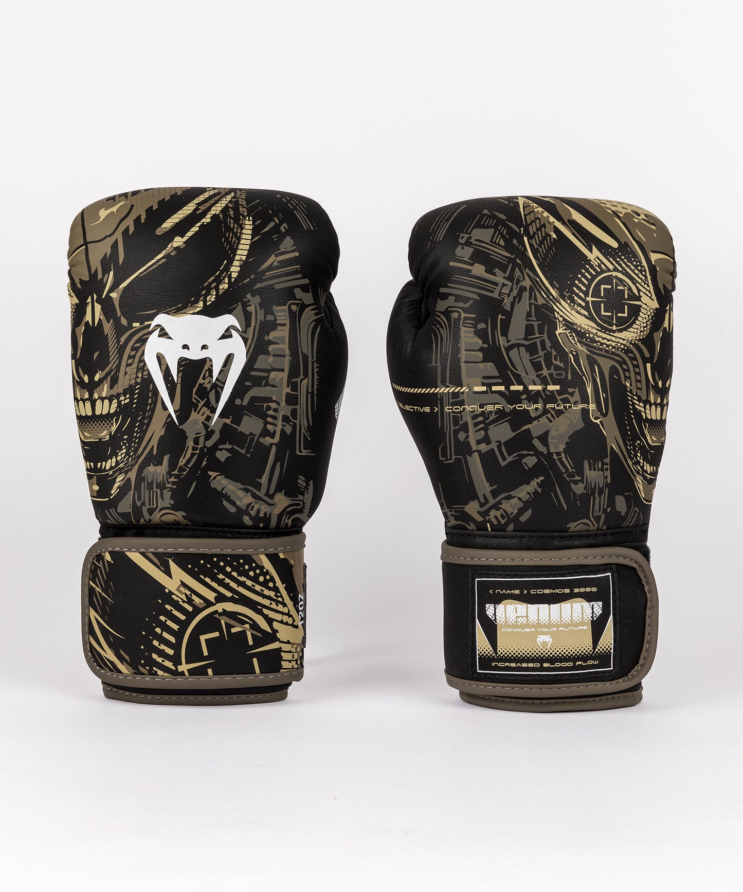 Gants de Boxe Venum Invader - Noir/Sable