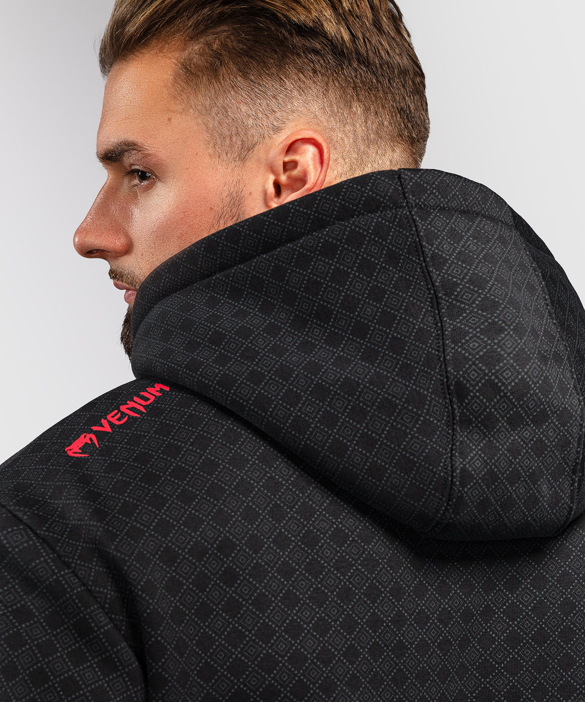 Venum x Roger Gracie Signature Sudadera con Capucha - Negro/Rojo
