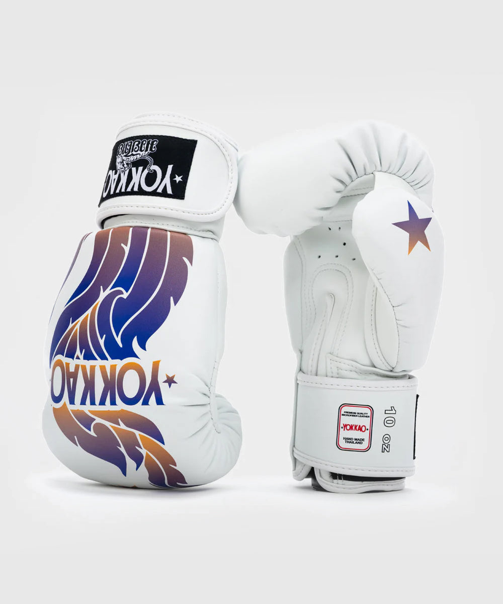 Yokkao The Flame Boxing Gloves - White