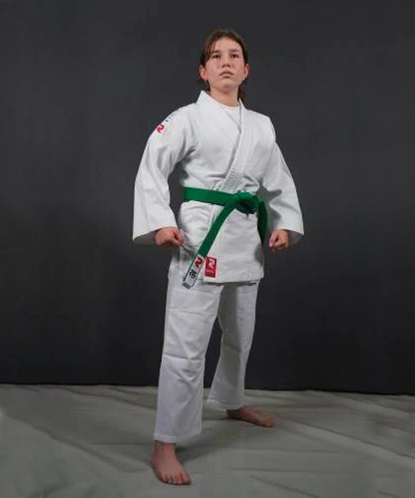 Fight Art Seito Judo Gi de Entrenamiento para Niños - Blanco
