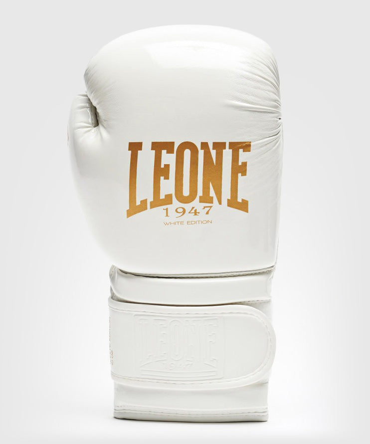 Leone Gn059 Boxing Gloves - White