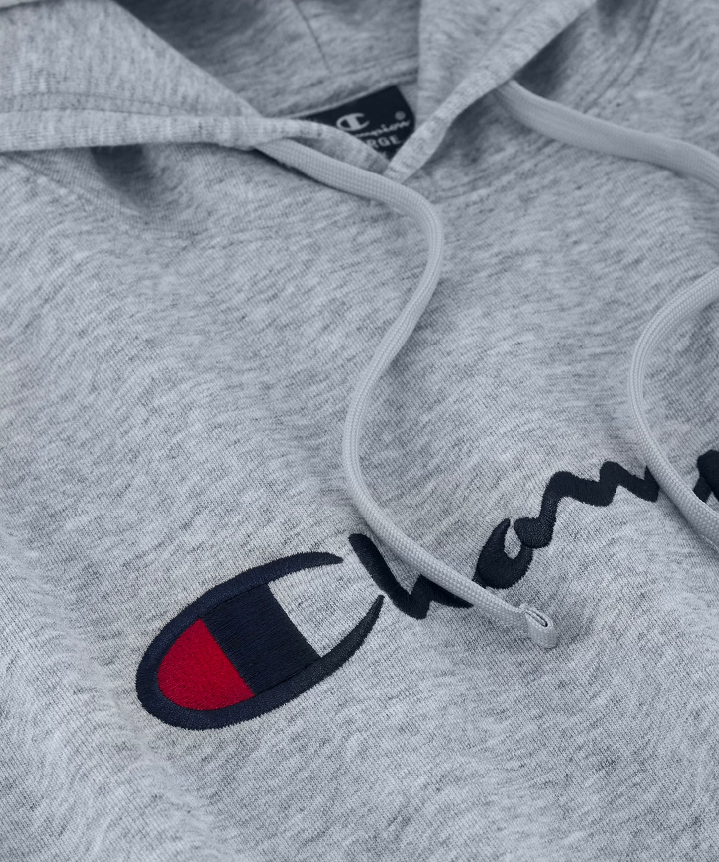 Champion Sudadera con Capucha Hombre – Gris Claro Jaspeado