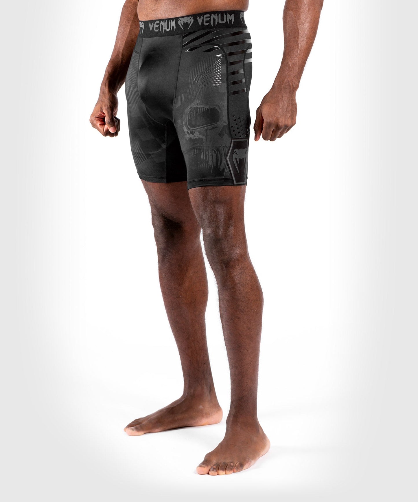 Short de compression Venum Skull - Noir/Noir