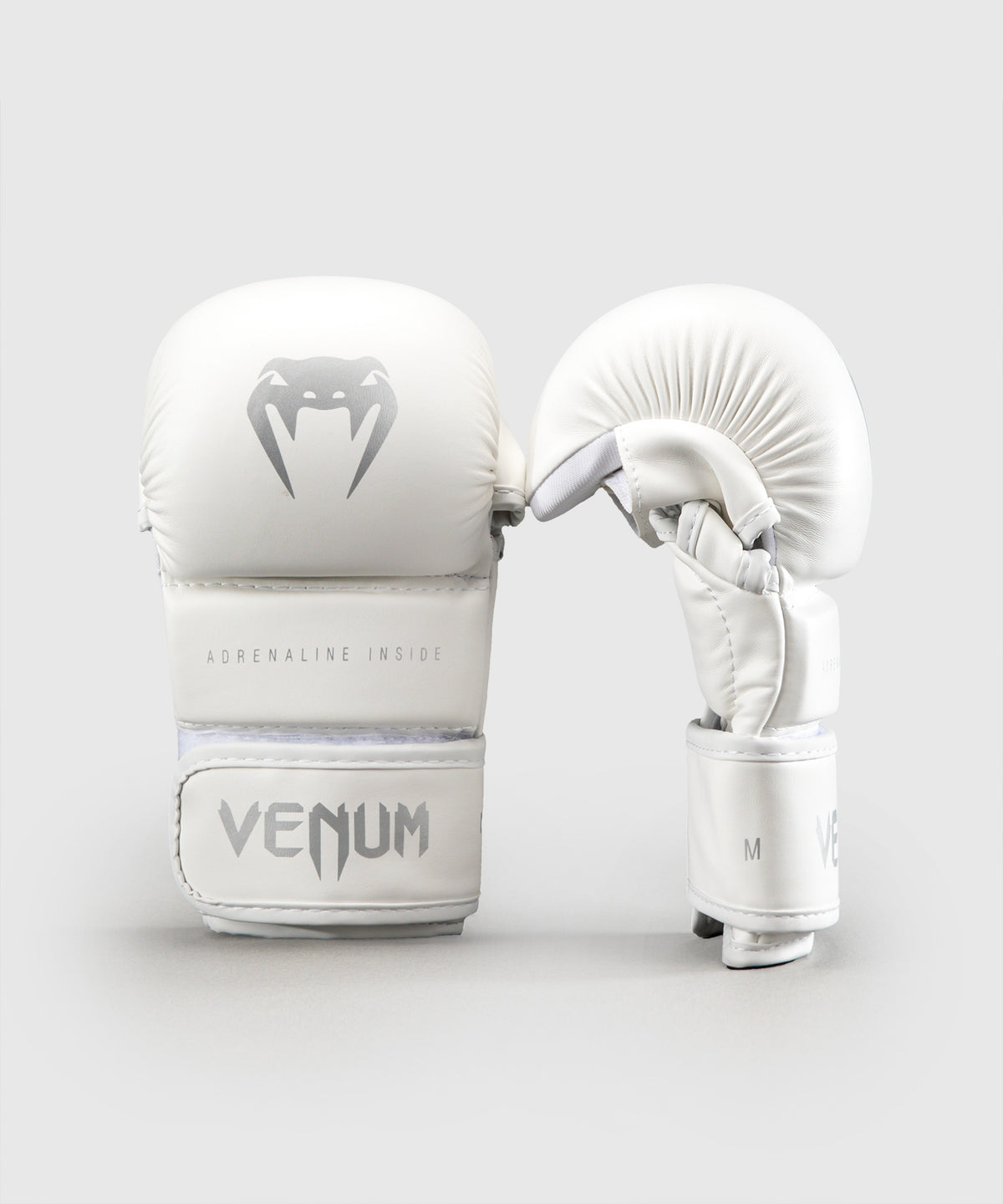 Venum Contender 1.5 Guantes de sparring - Blanco/Plateado