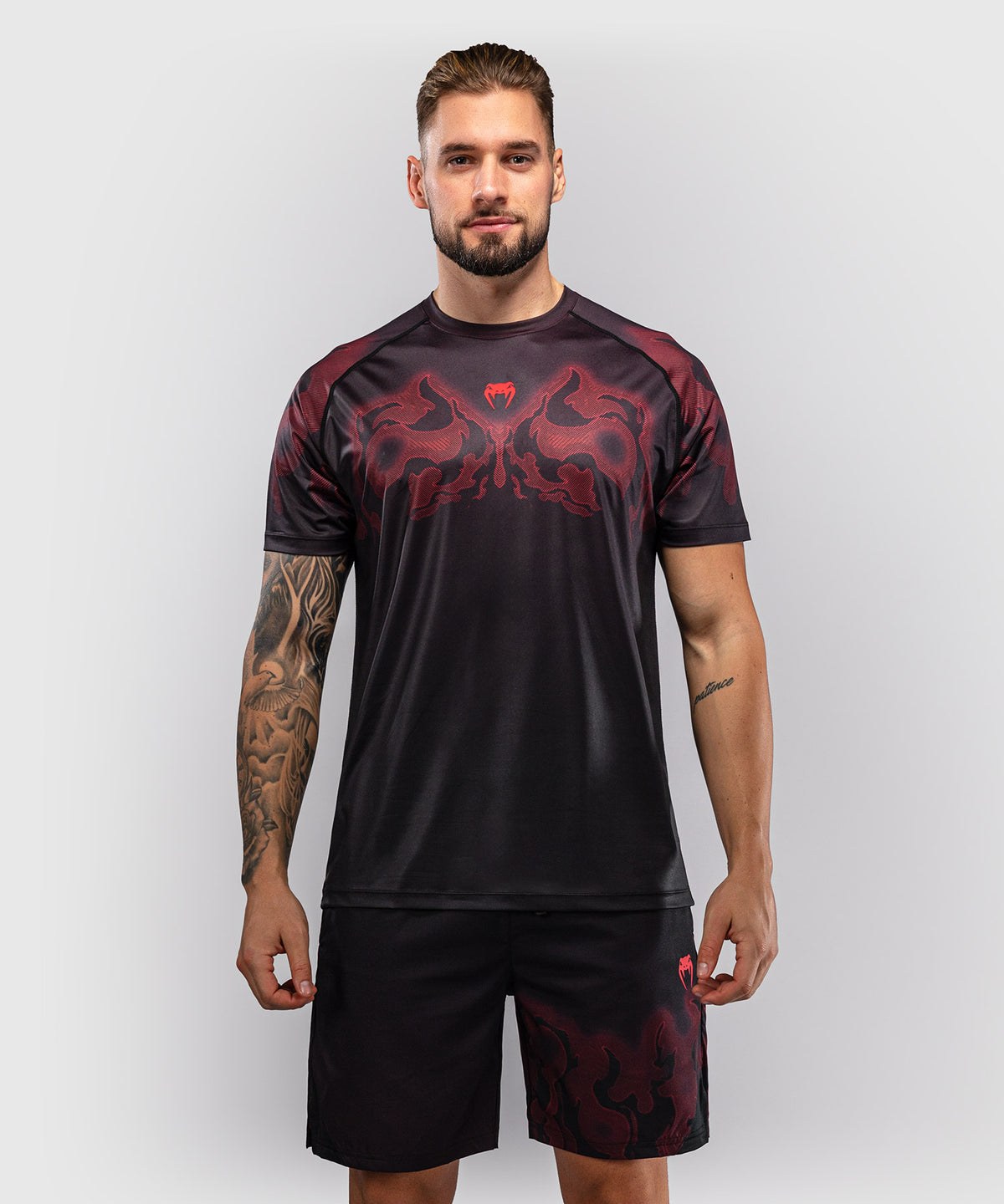 Venum Spectre Maglietta Dry Tech – Nero/Rosso
