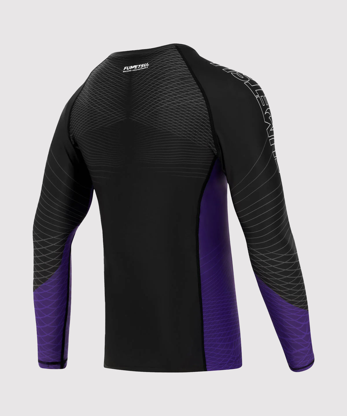 Fumetsu Competitor Mk2 Langarm-Rashguard - Schwarz/Violett