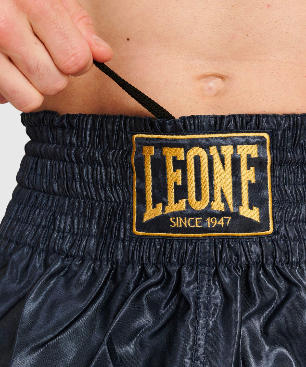 Short Muay Thaï Leone Basic - Bleu