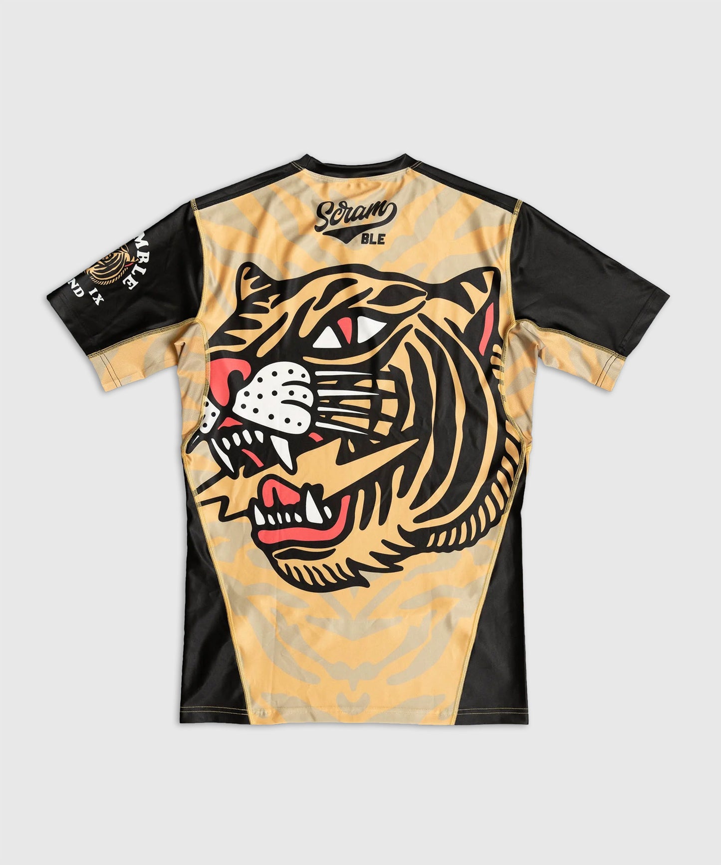 Scramble Tigre Rashguard - Nero