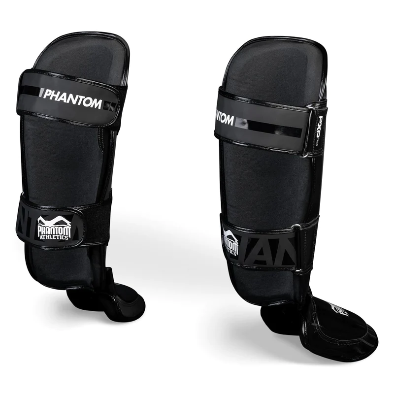 Protège-Tibias Phantom Athletics Apex Hybrid - Noir