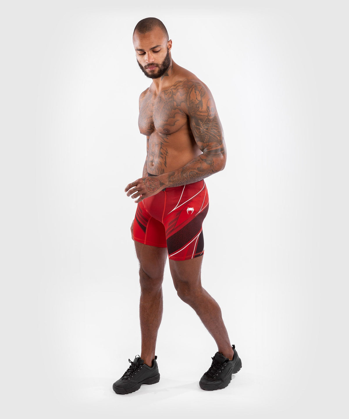 Men's UFC Compression Short Venum Authentic Fight Night - Long Cut - Red