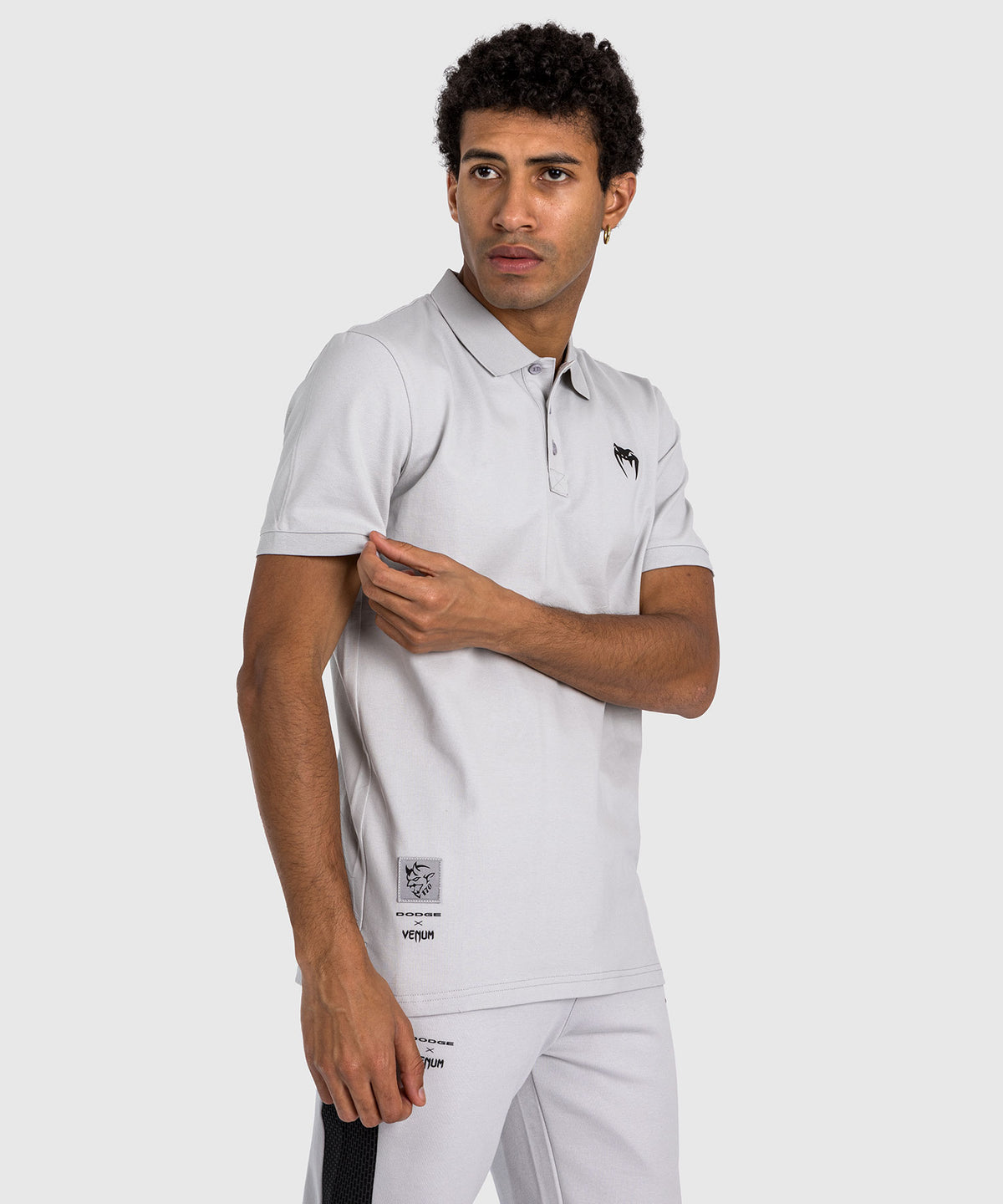 Venum x Dodge Demon 170 Men’s Polo Shirt - Grey