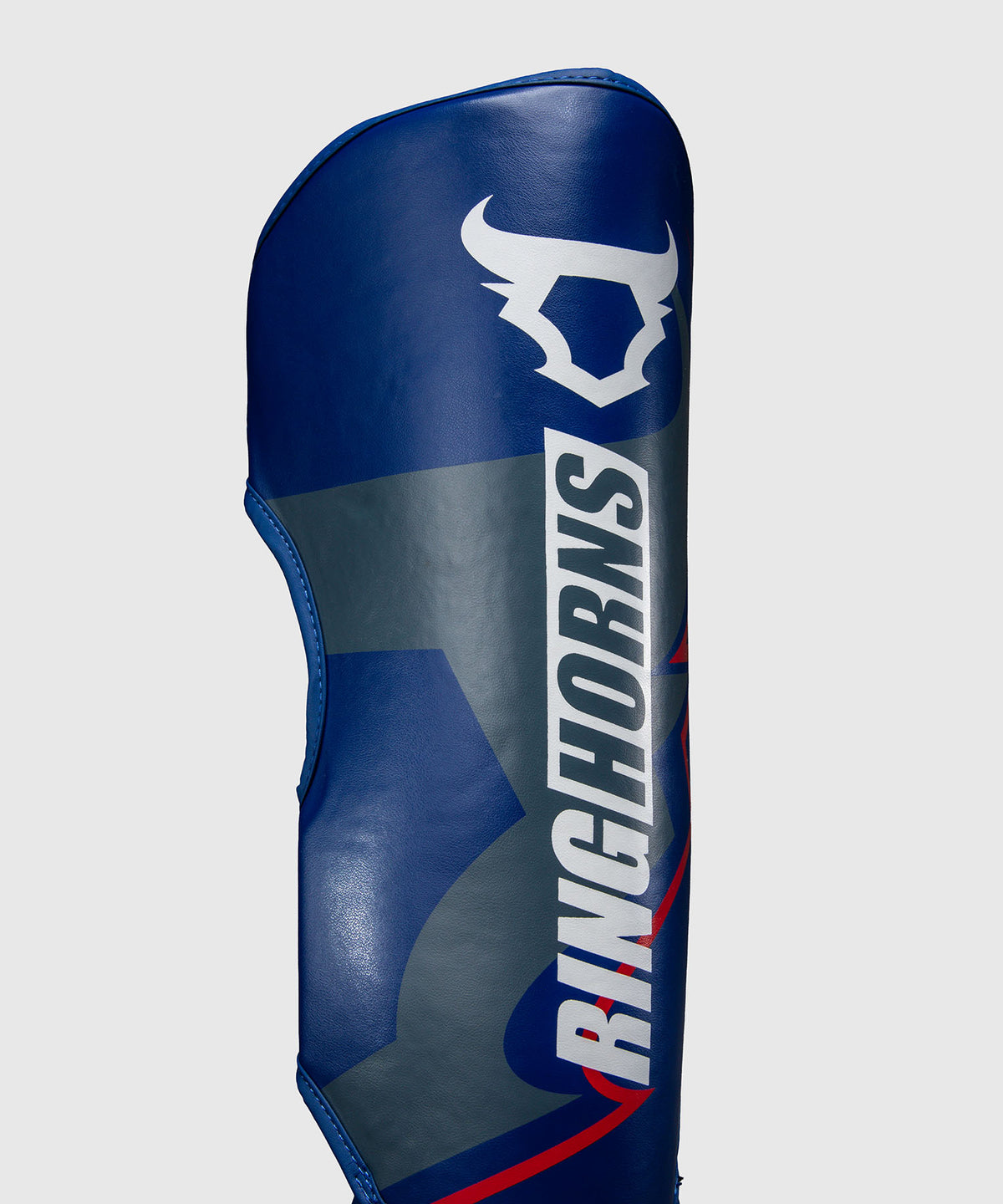 Protège-tibias Ringhorns Charger by Venum – Bleu Marine/Rouge