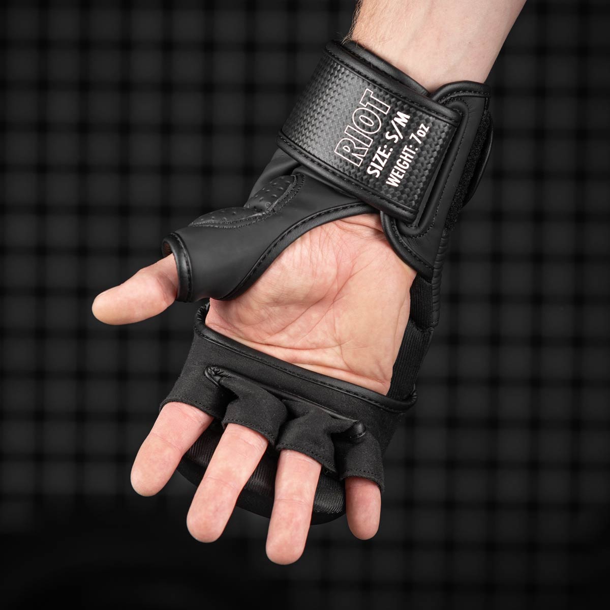Gants de MMA Riot Pro Phantom Athletics - Noir