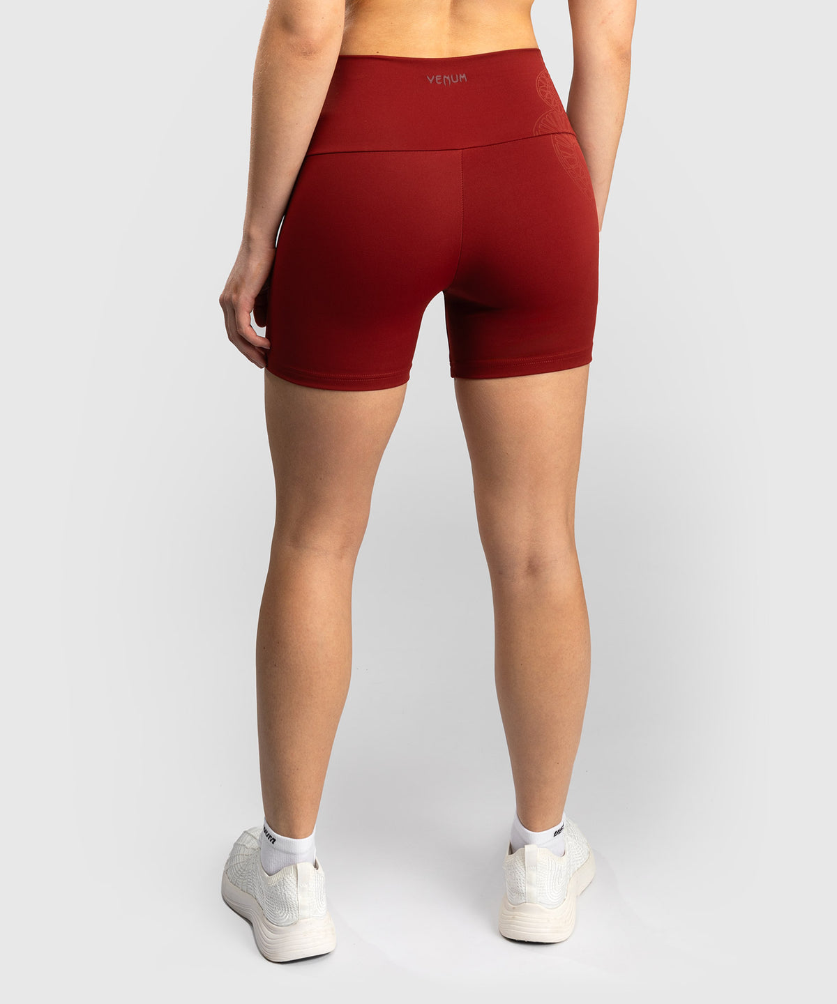 Venum Serpenti Damen Vale Tudo Shorts – Burgunder/Elfenbein