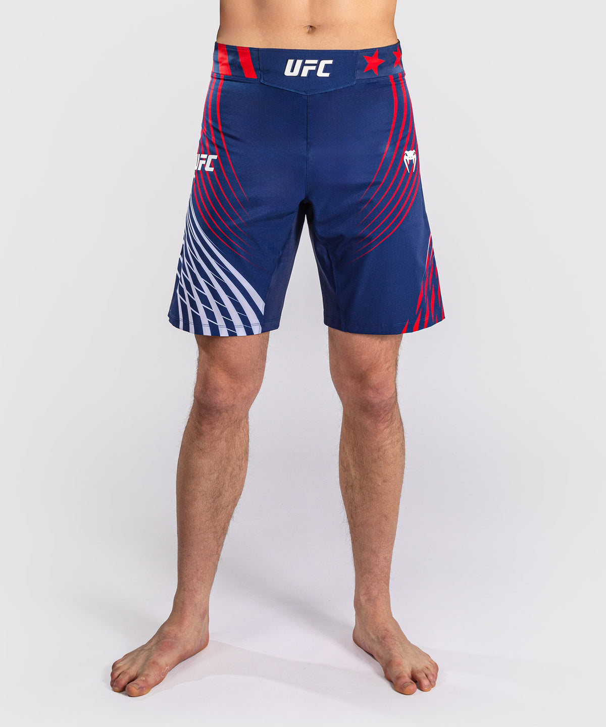 Official UFC Freedom 250 by Venum Authentic Fight Night Pantaloncini da combattimento taglio lungo da uomo - Blu