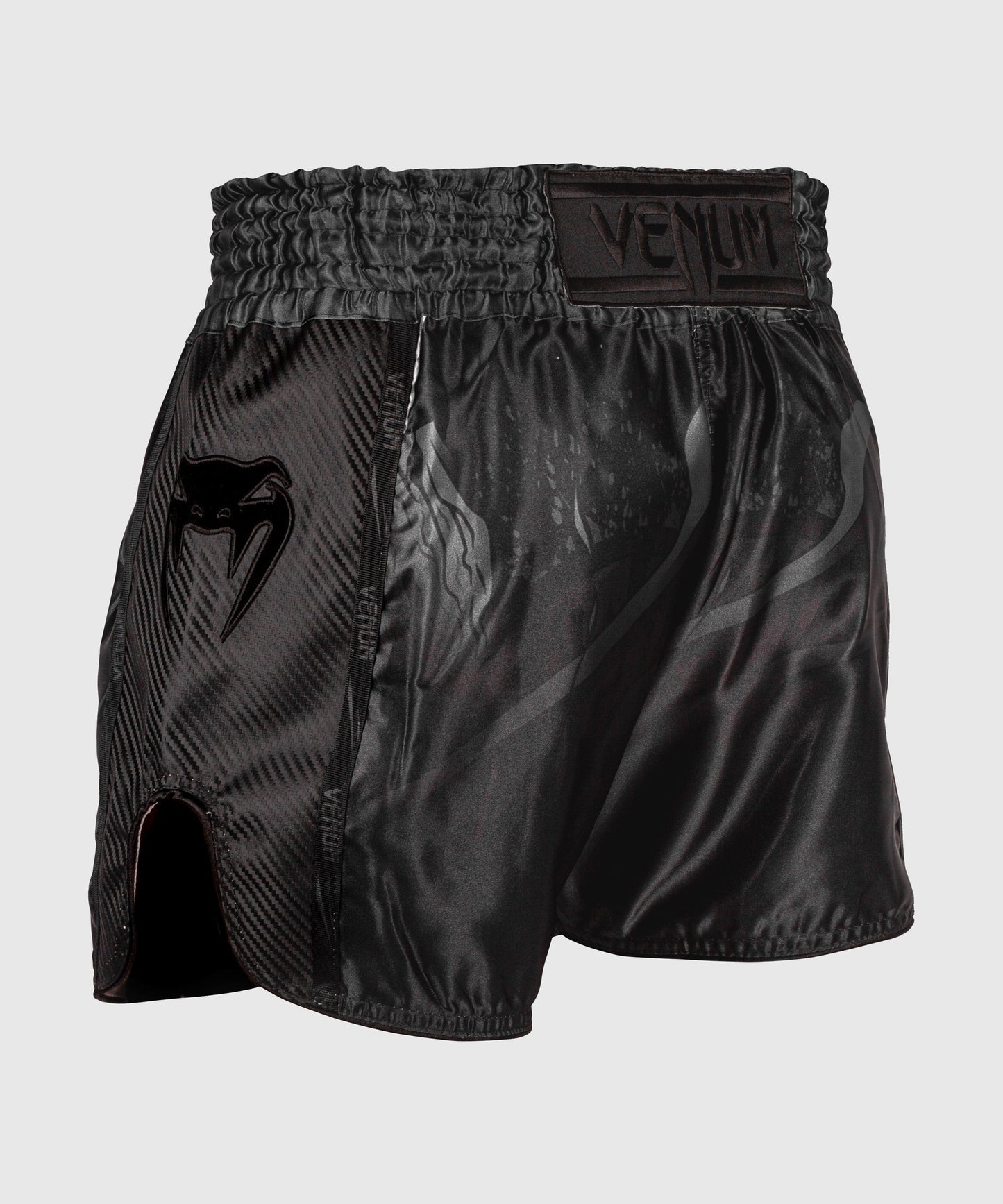 Venum Devil Muay Thai Shorts - Schwarz/Schwarz
