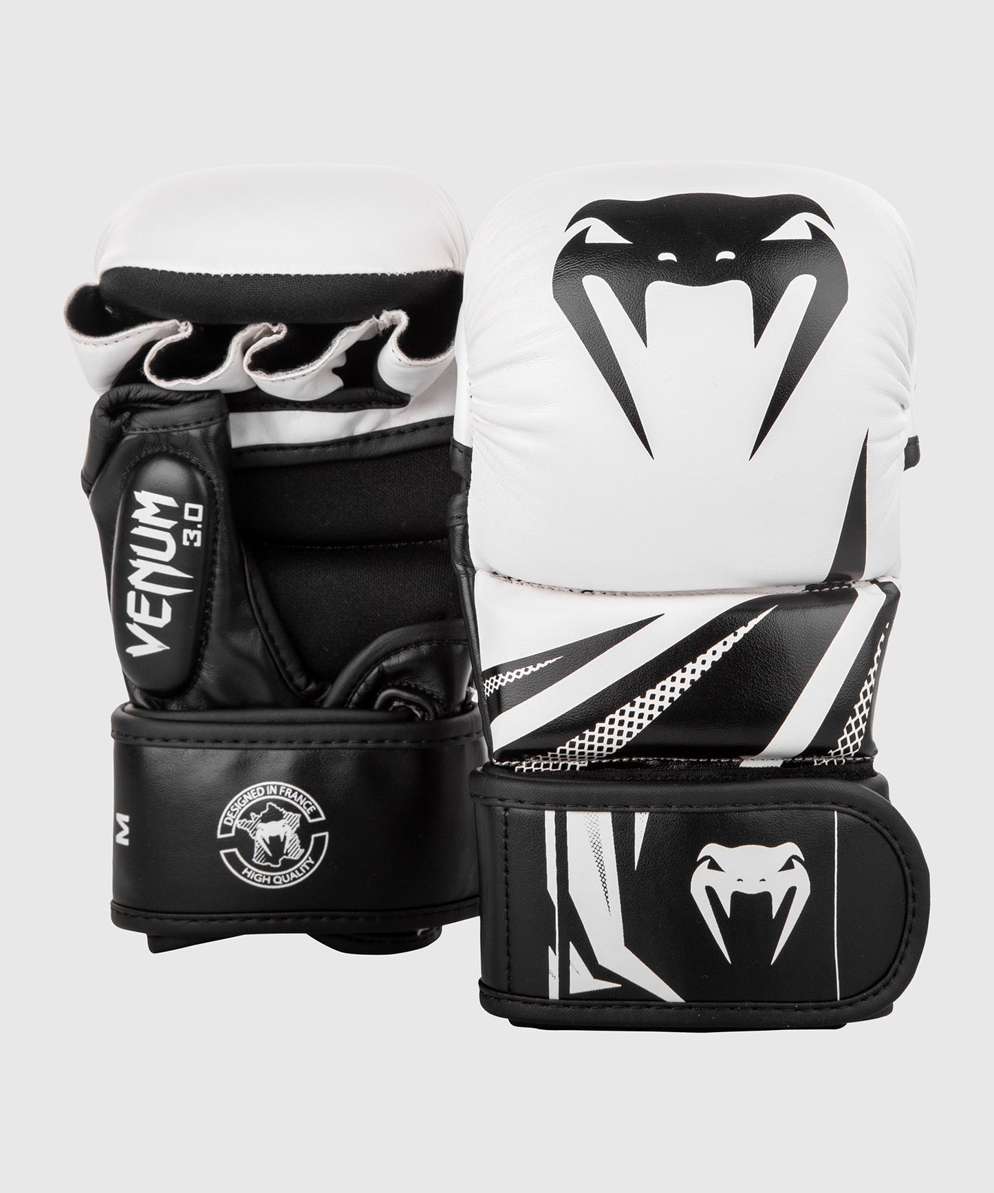 Venum Challenger 3.0 MMA-Sparringhandschuhe - Weiß/Schwarz