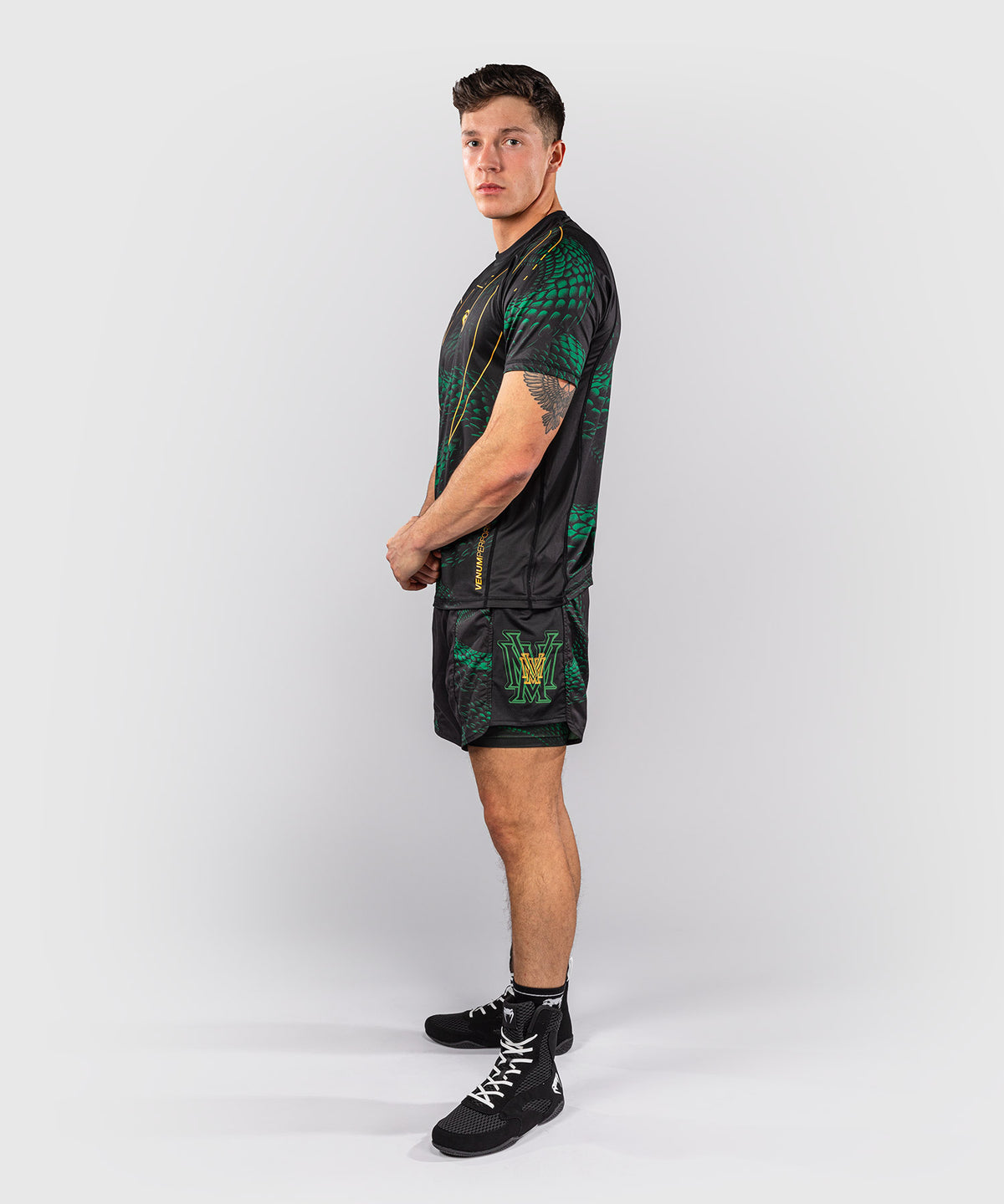Venum Matupa Maglietta Dry Tech - Nero/Verde/Oro