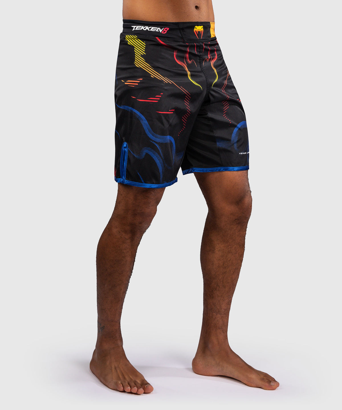 Short de Combat Yoshimitsu Venum x TEKKEN 8 - Noir/Orange