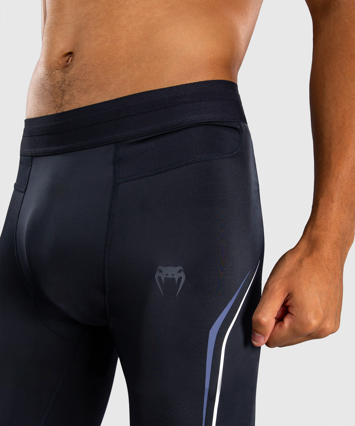 Pantalon de compression Venum G-Core - Bleu Marine/Blanc